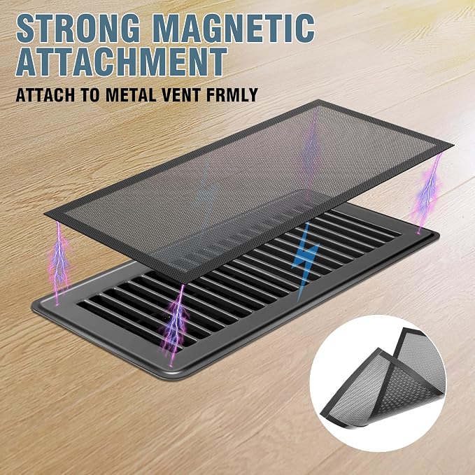 6 Pack Strong Magnetic Floor Vent Cover - Image 3