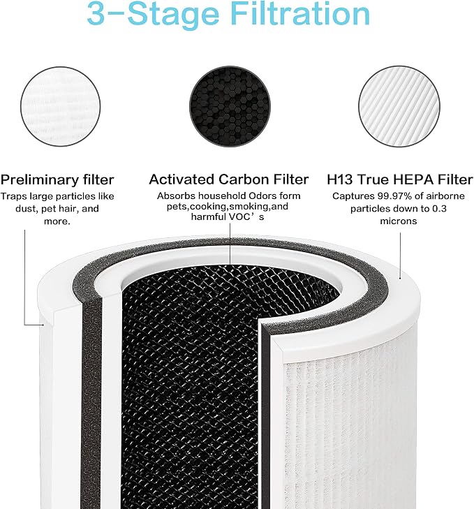 Flintar TPAP001 H13 Replacement Filter, Compatible - Image 3