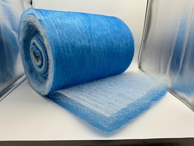 wioboy Paint Booth Exhaust Filter Roll, Spray Booth Filter, Fiberglass Paint - Image 3