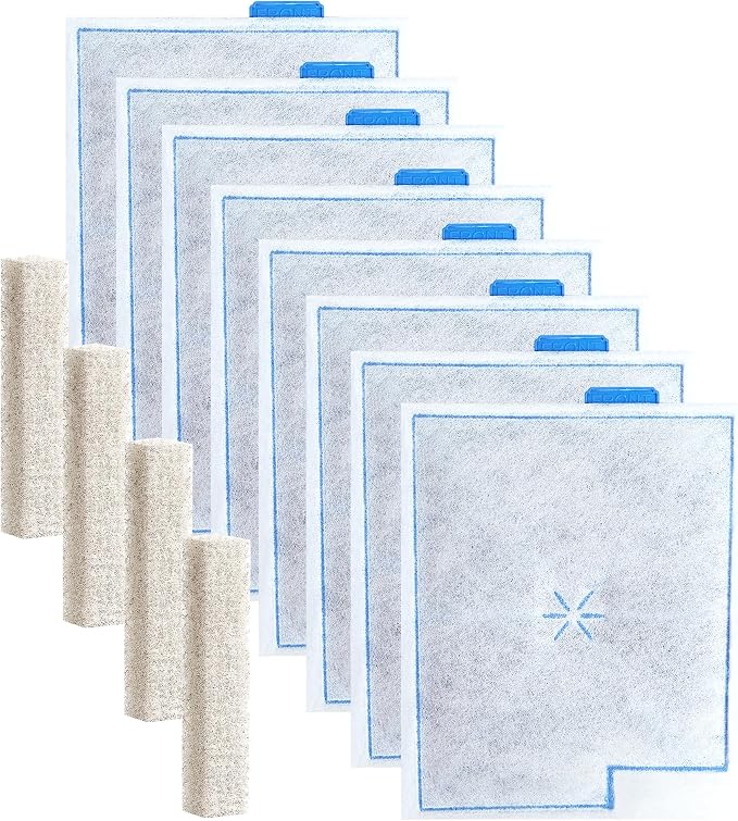 8 Pack Large Filter Cartridges Replacement Compatible by Unknown