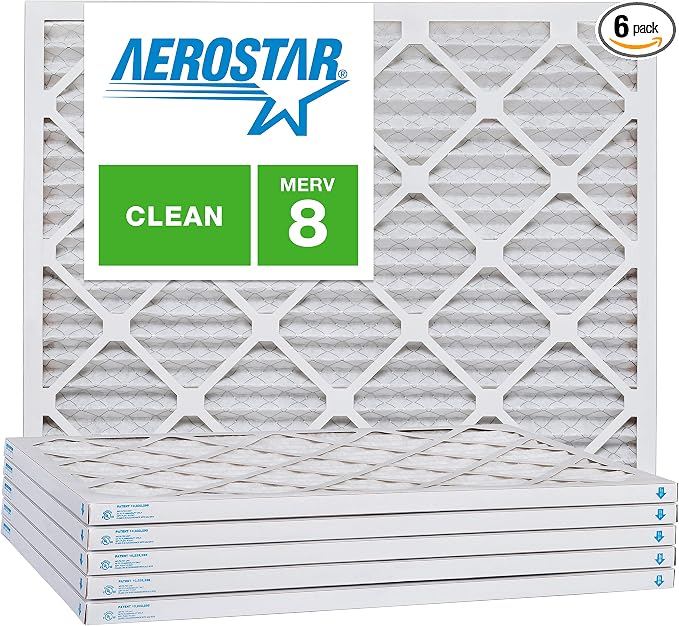 Aerostar Air Filters 16x28x1 MERV 8, Healthier Air by AirFiltersDelivered