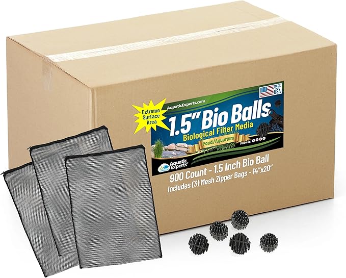 Aquatic Experts 1.5" Large Bio Balls by AquaticExperts