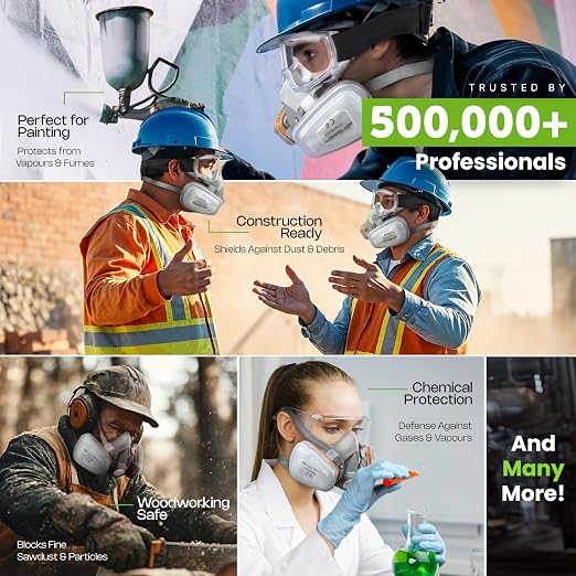 AirGearPro M-500 Reusable Respirator Mask - Image 4