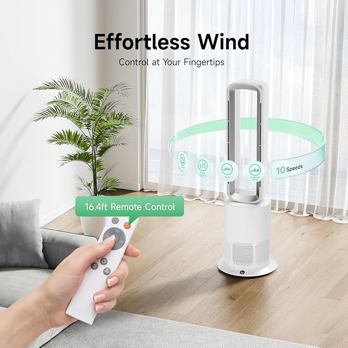 TP09Pro Bladeless Tower Fan - Image 8