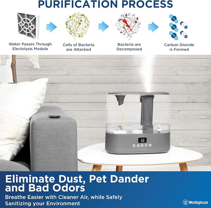 Westinghouse Humidifier and Air Purifier all in one combo - Image 3