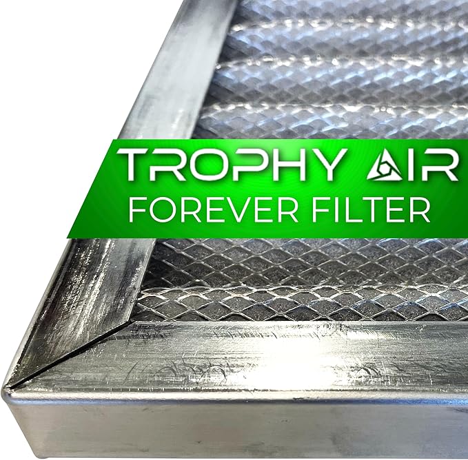 14x24x1 | Trophy Air | Merv 8 | Washable Furnace Filter | Lifetime HVAC & by TrophyAir