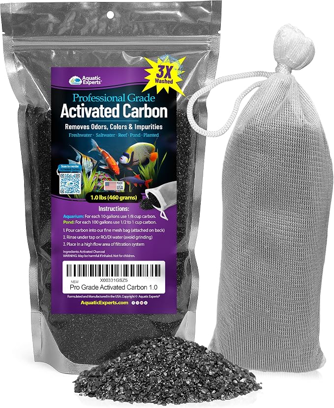 Premium Activated Carbon, Aquarium Carbon by AquaticExperts