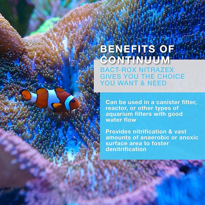 Continuum Aquatics Bact Rox Nitrazex – Small Porous Filtration Media to Remove - Image 3