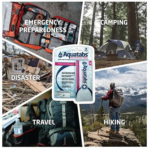 Aquatabs 49mg Water Purification Tablets. Portable Water Purifier - Image 5