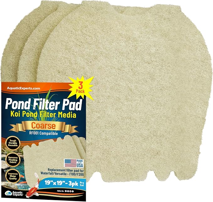 Aquatic Experts Beige COARSE Pond Filter Pad by AquaticExperts