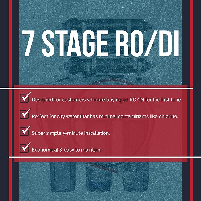 LiquaGen - Heavy Duty & High Capacity 7-Stage Aquarium Reef and Deionization - Image 2