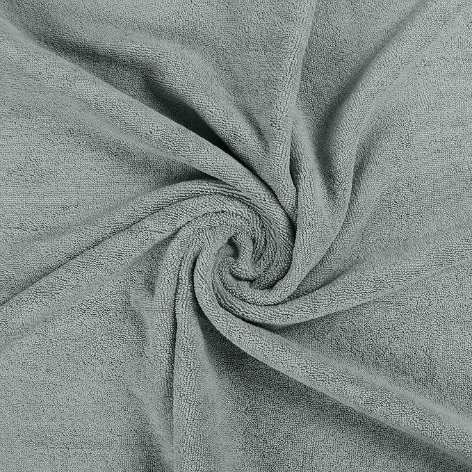Utopia Towels 4 Pack Premium Bath Towels Set, 27 by 54 Inches, 100% Ring Spun Cotton 600GSM, Lightweight and Highly Absorbent Quick Drying Towels, Perfect for Daily Use, Cool Grey