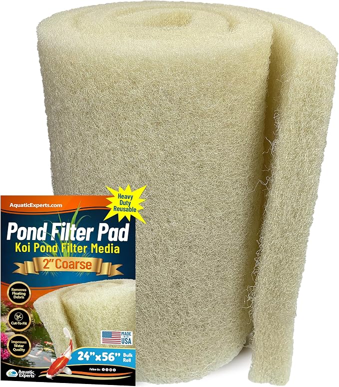 Aquatic Experts Cream COARSE Pond Filter Pad by AquaticExperts