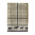 SKL Home Yellowstone Grand Teton Bath Towel, Taupe 50.00" x 27.00" (Pack of 12)