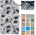 ECCOSOPHY Microfiber Beach Towel - Sand Free Towels are Quick Dry, Light Weight, Super Absorbent - Perfect Pool, Travel, Cruise, Camping Essentials - Oversized Extra Large for Adults 71x35 in