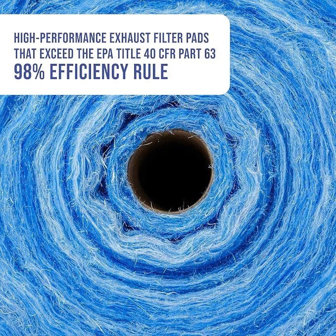 Master Airbrush Elite Paint Spray Booth Exhaust Filter Roll 30" x 300' - Image 4
