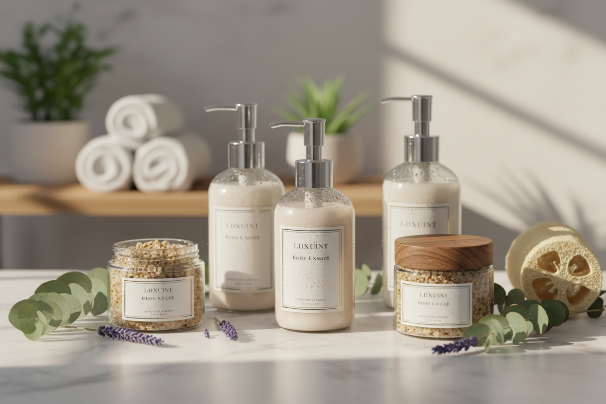 Nourishing Body Wash & Scrubs

Gentle on skin but powerful on hydration, our body washes and scrubs cleanse and exfoliate without stripping natural oils. Made with natural ingredients to leave your skin refreshed and glowing. (make it real photo)